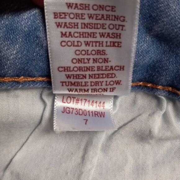 SO Size 7 Jeggings Jeans Womens High Rise Skinny Light Wash Blue - Picture 11 of 11